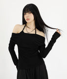 Miere Halter Layered Tee