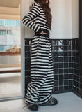 Pierre Stripe Set-Up String Pants