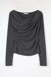 Sain Drape Shirring Tee