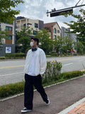 Glossy Nylon Windbreaker