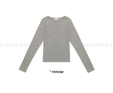 VIVID RIBBED LONGSLEEVE