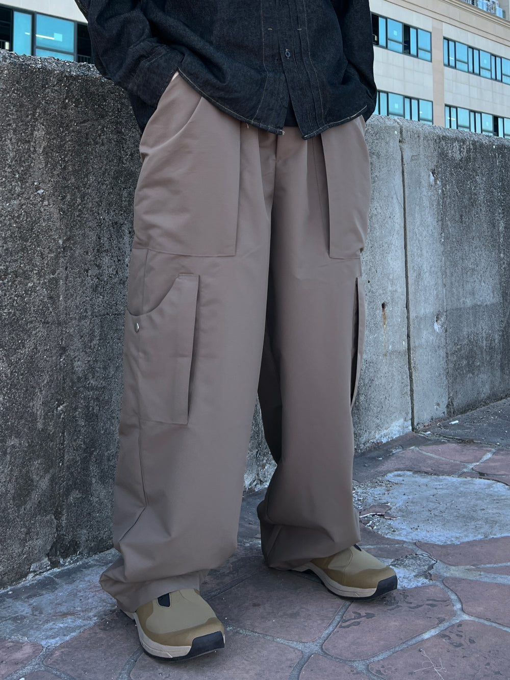 【KOOLOSET】Future Nylon Multi Pocket Pants KOOLOSET (クロゼット) - フューチャーナイロンマルチポケット