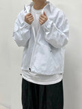 Planning Neck Collar Overfit Wind Zip-Up