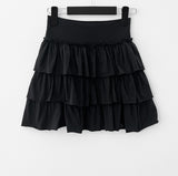 Rioul Tiered Mini Skirt