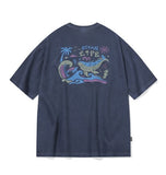 Blue Wave Pigment Short Sleeve Tee