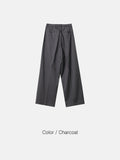 Mine Pintuck Wide Trousers