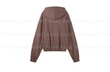NERD STRIPE HOOD ZIP-UP
