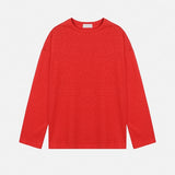 Youth Summer Daily Linen Long Sleeve T-shirt