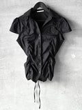 Sugar shirring shirt