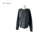 Withy Cable Loose Fit Long Sleeve Knit