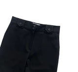 BUTTON CAPRI PANTS