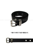 [BELT SET] STRIPE BERMUDA SLACKS