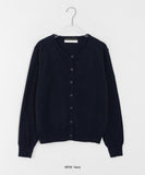 Muni Cashmere Round Knit Cardigan