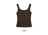 SLIT GOLGI SLEEVELESS