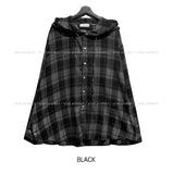 Lenni Check Over Hooded Shirt