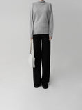[Premium] Cashmere Half-Turtleneck Knitwear