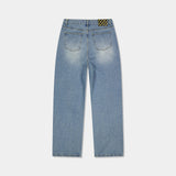 Warp Pocket Wide Denim