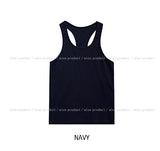 [U-BASIC] Cerandi Ribbed Y Mango Sleeveless