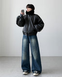 Cledor Balloon Leather Jumper