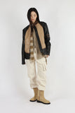 Zipper three-dimensional cargo pants