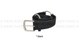 SUEDE DUAL RING BELT