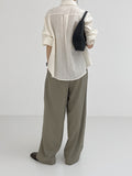 Embo Stripe Loose Fit Shirt