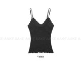 BOUCLE LACE SLEEVELESS