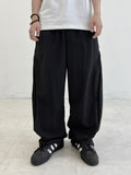 Nylon Line Maxi Snap Pants (botton)