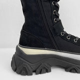 Solea Buckle Suede Middle Boots