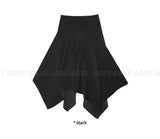 SOFT UNBALANCE FLARE SKIRT