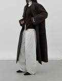 Lentz Pintuck Maxi Overfit Coat