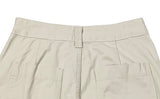 Kens Big Pocket Zipper Cargo Wide Pintuck Pants