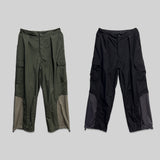 Under Two-Tone Nylon Cargo Pants