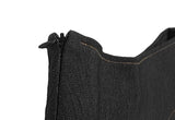 Laugh Pleats Denim Mini Skirt Pants