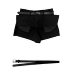Pending Belt Mini Low Skirt Pants