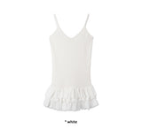 TRIPLE FRILL SLEEVELESS
