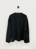 S/S Linen Hidden Button Light Shirt
