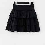 Rioul Tiered Mini Skirt