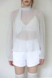 Mumi Dot Scarf Blouse