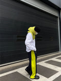 Side Color Matching Brushed Pants