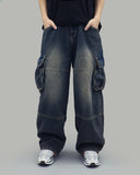 Bro Wide Denim Pants