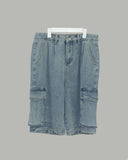 Cyven Cargo Bermuda Denim Pants