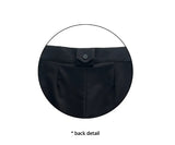 BUTTON CAPRI PANTS