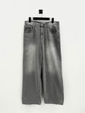 Graysh Long Wide Denim Jeans