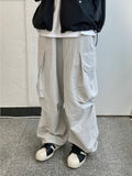 Silver Gray Balloon Pants