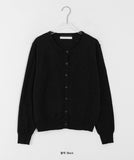 Muni Cashmere Round Knit Cardigan