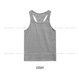 [U-BASIC] Cerandi Ribbed Y Mango Sleeveless