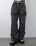 Deer Cargo Zipper Denim