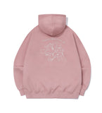 Cloud Cat Embroidered Hoodie