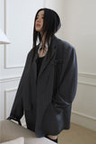 Wrinkle cropped shirt